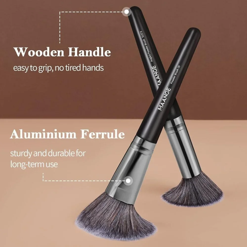🆕 Makeup Brush Set Foundation Eyeshadow Blush Blending Concealers Face Powder - Picture 4 of 6